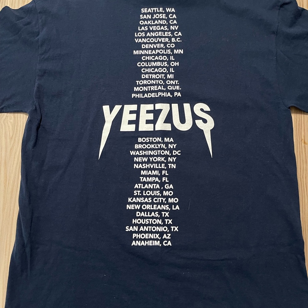Yeezus Kanye West Ye Tour Merch Rap Music Shirt - Picture 4 of 5